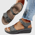 Women's orthopedic sandals with arch support and non-slip comfort sole