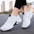 Women orthopedic sneakers wide toe box arch support rolling sole