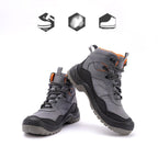 Steel toe safety shoes high top breathable mesh anti-puncture EU 36-48