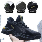 Safety work shoes anti-smash anti-puncture non-slip lightweight unisex