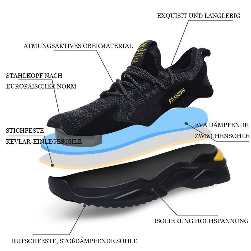 Safety work shoes anti-smash anti-puncture non-slip lightweight unisex