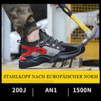 Safety work shoes anti-smash anti-puncture non-slip lightweight unisex