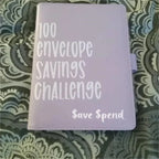 100-Day Challenge Binder A5 goal tracker and progress planner in multiple colors