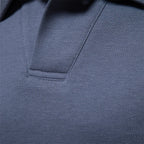 Men polo shirt classic fit available in blue beige green and dark grey