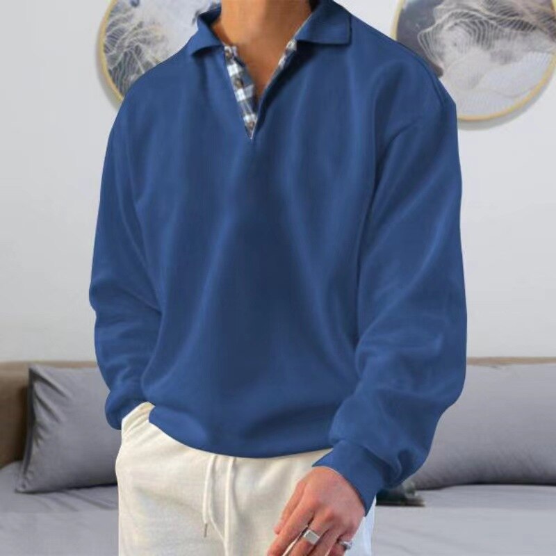 Men classic crewneck sweater available in multiple colors and sizes M to 5XL