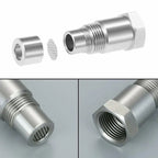 O2 sensor adapter check engine light eliminator M18x1.5 stainless steel