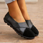 Women's orthopedic slip-on shoes with arch support and wide fit, pain relief