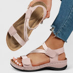 Women arch support sandals podiatrist designed with 3-arch sole