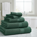 10-piece towel set 100% Egyptian cotton 450 g/m² quick-dry bath hand face cloths