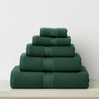 10-piece towel set 100% Egyptian cotton 450 g/m² quick-dry bath hand face cloths