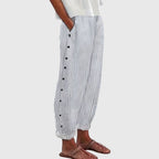 Women wide leg pants with elastic waistband in versatile colors