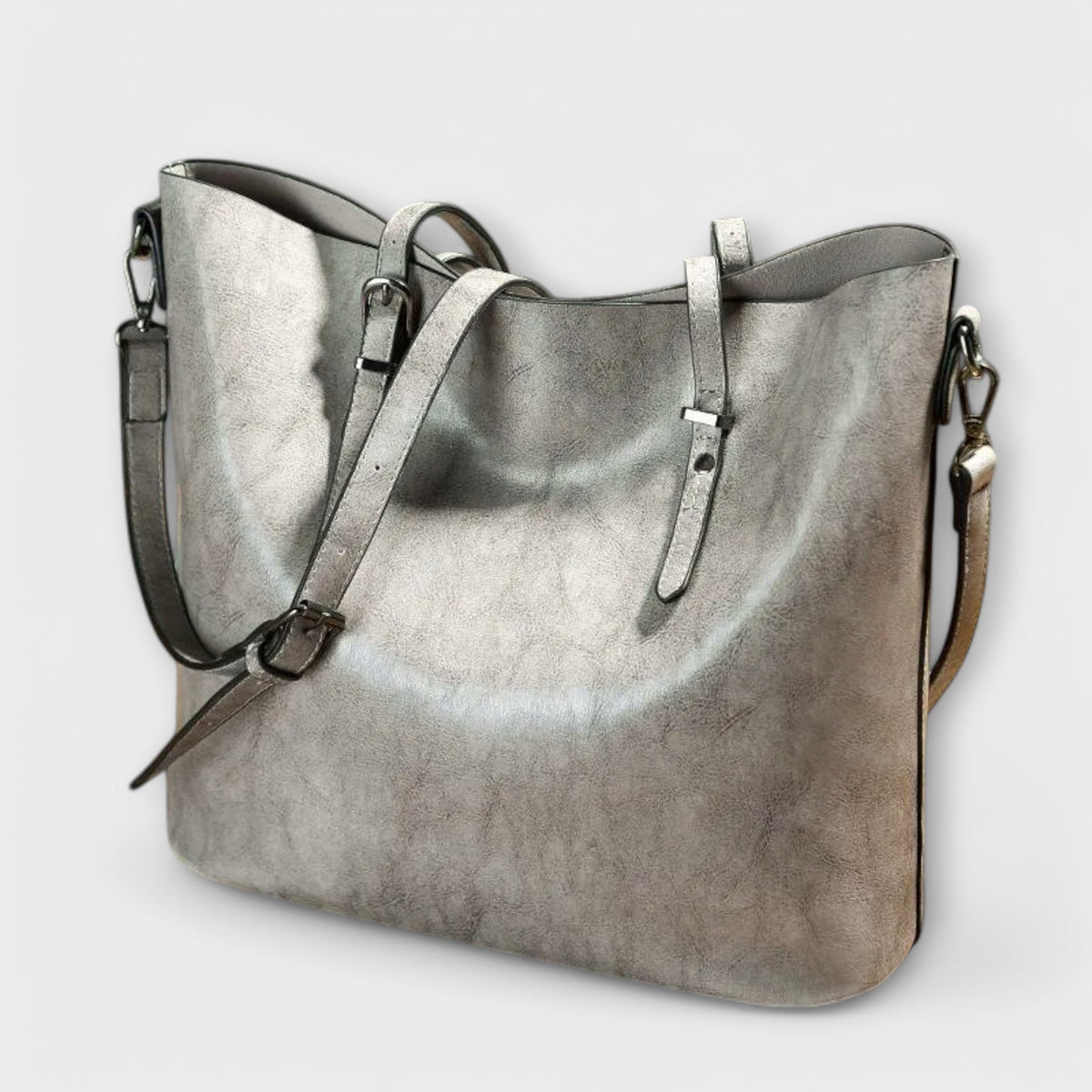 Women vintage structured shoulder bag with short handles in multiple colours