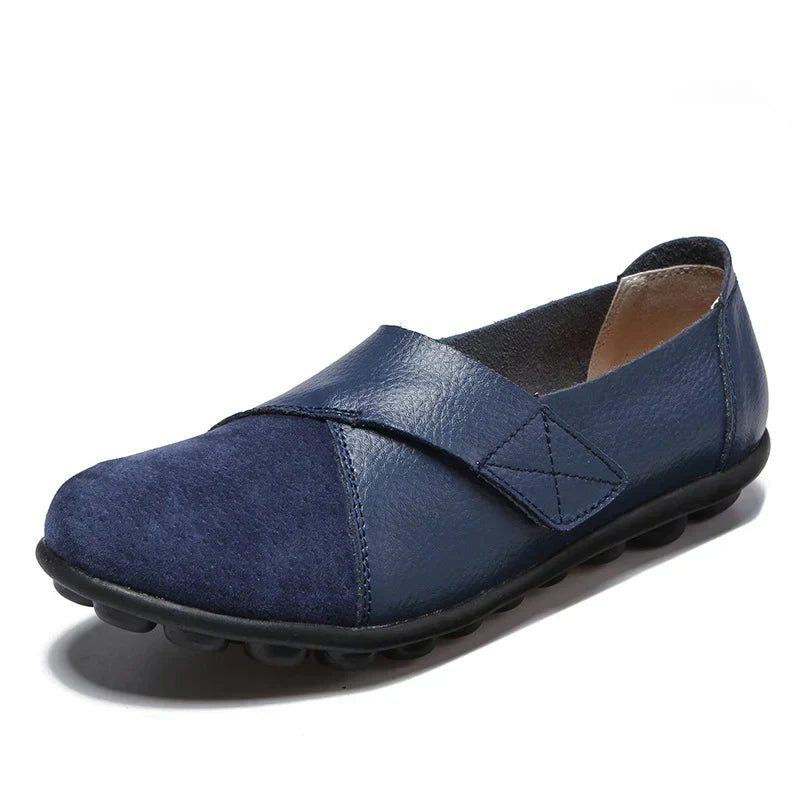 Women's orthopedic slip-on shoes with arch support and wide fit, pain relief