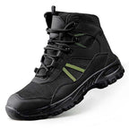 Steel toe safety shoes high top breathable mesh anti-puncture EU 36-48