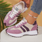 Women's platform sneakers with arch support and breathable upper, multi-color