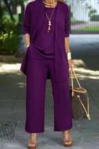 Women 3 piece formal set tailored coordinated outfit