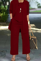 Women 3 piece formal set tailored coordinated outfit