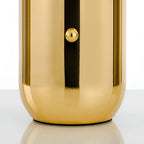 Hand-blown glass table lamp Nordic style in gold and black finishes