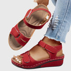 Women's orthopedic sandals with arch support and non-slip comfort sole