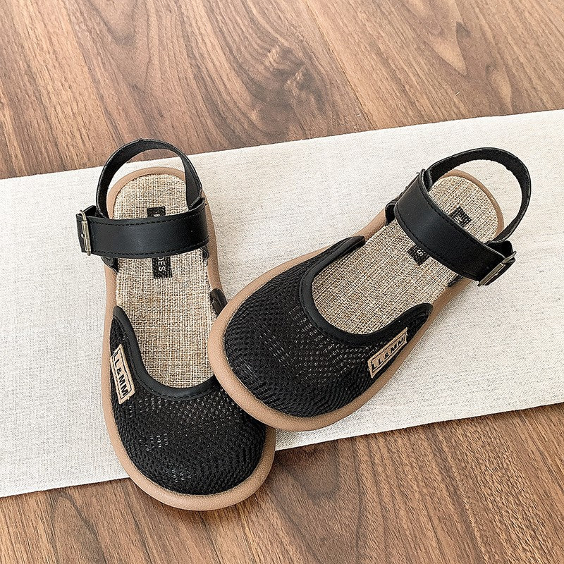 Orthopedic sandals women | Linen Mesh Closed Toe Casual Lightweight