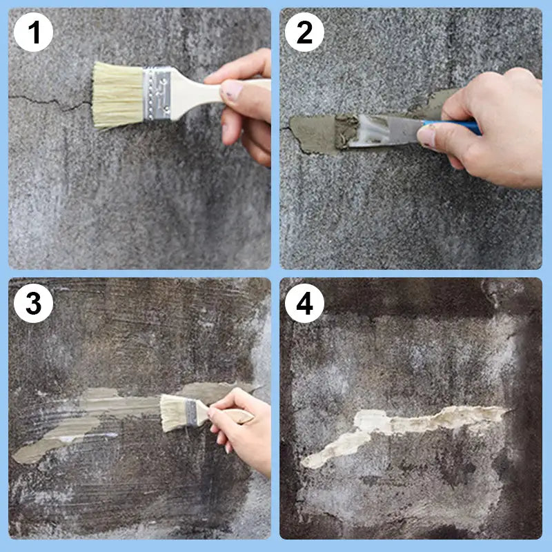 300g transparent waterproof adhesive for exterior walls bathroom floor crack sealing mold proof