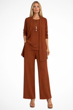 Women 3 piece formal set tailored coordinated outfit