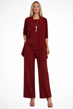 Women 3 piece formal set tailored coordinated outfit