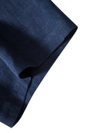 Men's summer outfit set lightweight linen shirt and trousers relaxed fit