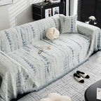 Chenille sofa cover full coverage furniture protector soft plush fabric
