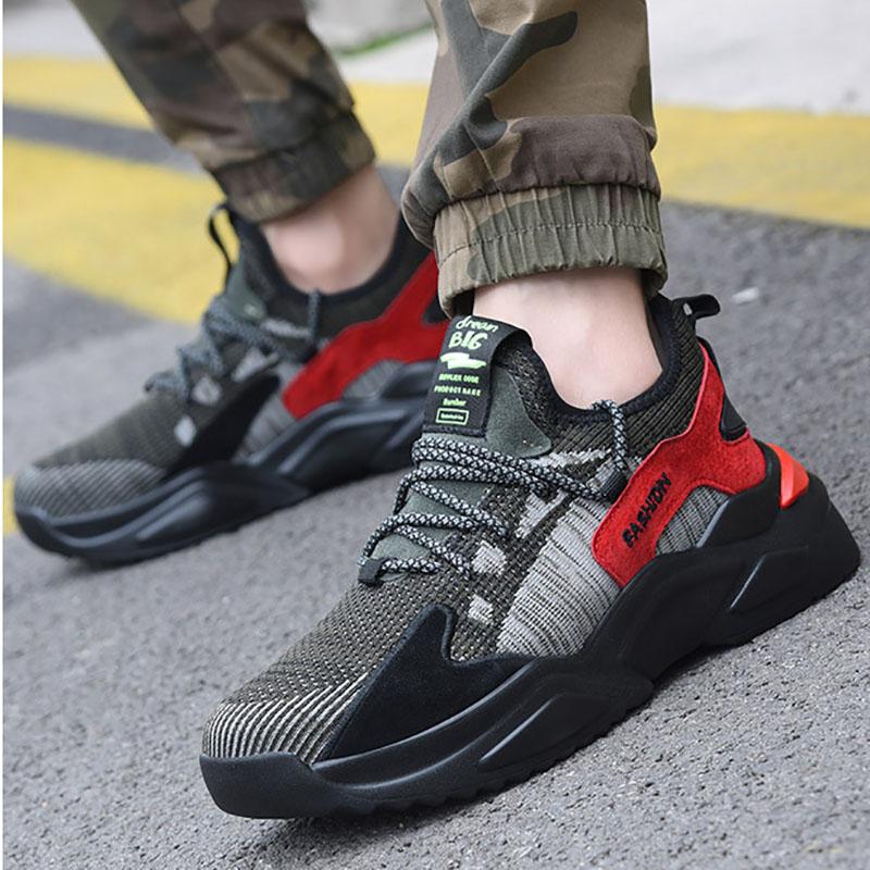 Safety work shoes anti-smash anti-puncture non-slip lightweight unisex