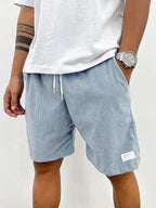 Men's casual drawstring shorts relaxed fit for summer