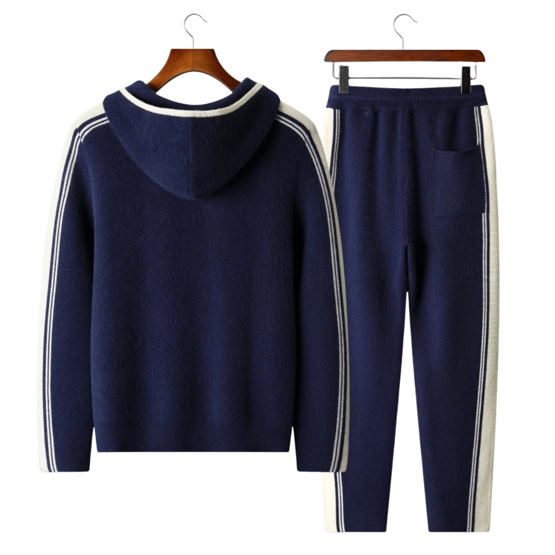 Men's Lounge Tracksuit | Wool Zip, Comfortable