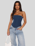 Corset Top Strapless Waist Sculpting Women | Una