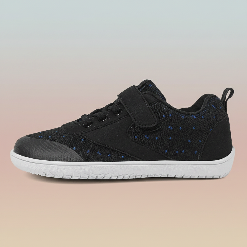 Kids barefoot sneakers breathable lightweight with anti-slip rubber sole