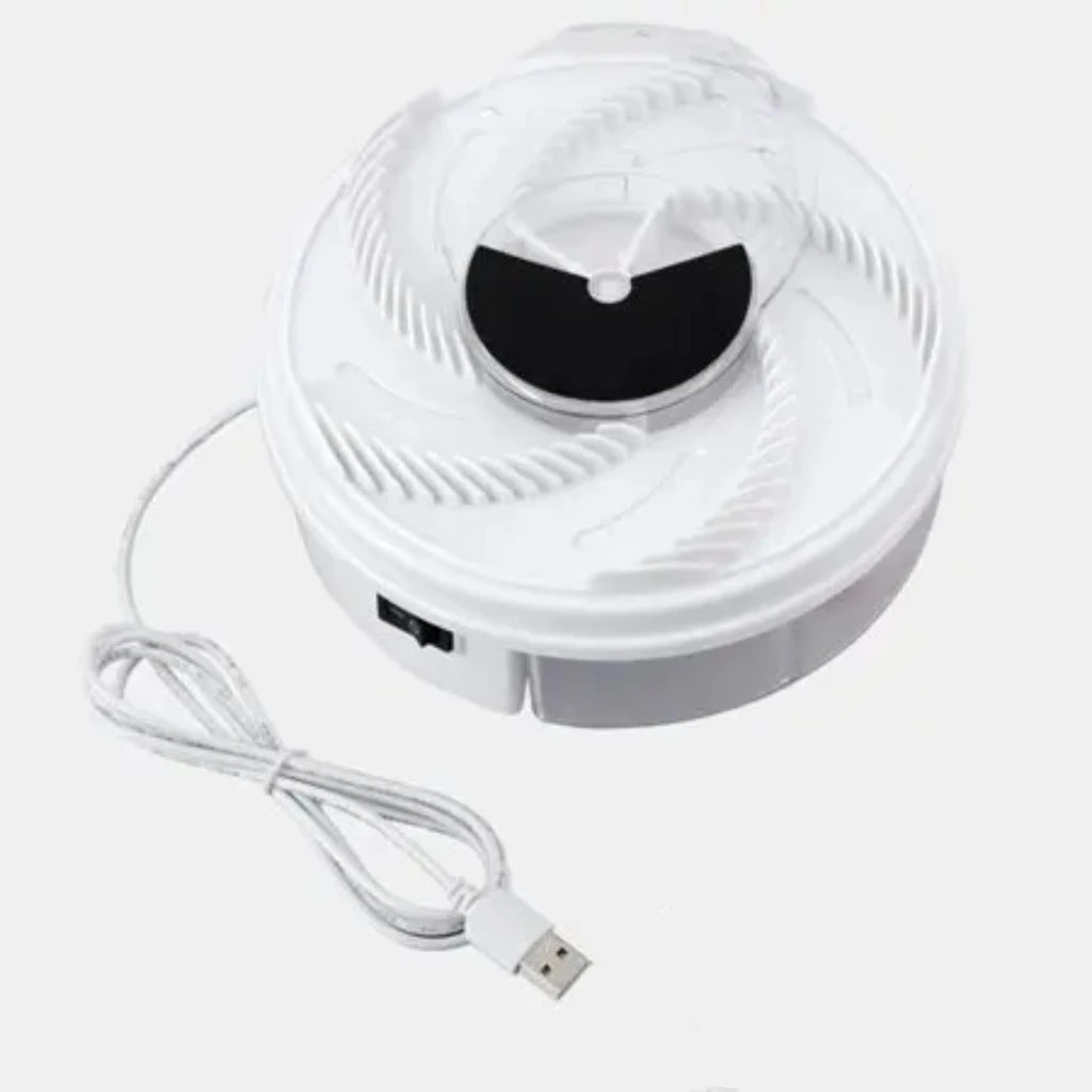 USB electric fly trap automatic rotating indoor outdoor pest control
