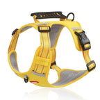 Anti-pull dog harness adjustable reflective with quick-release buckles