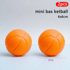 Bath basketball set with suction cup hoops and mini balls for kids
