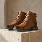 Men's Hiking Boots | Orthopedic Leather, Anti-Slip