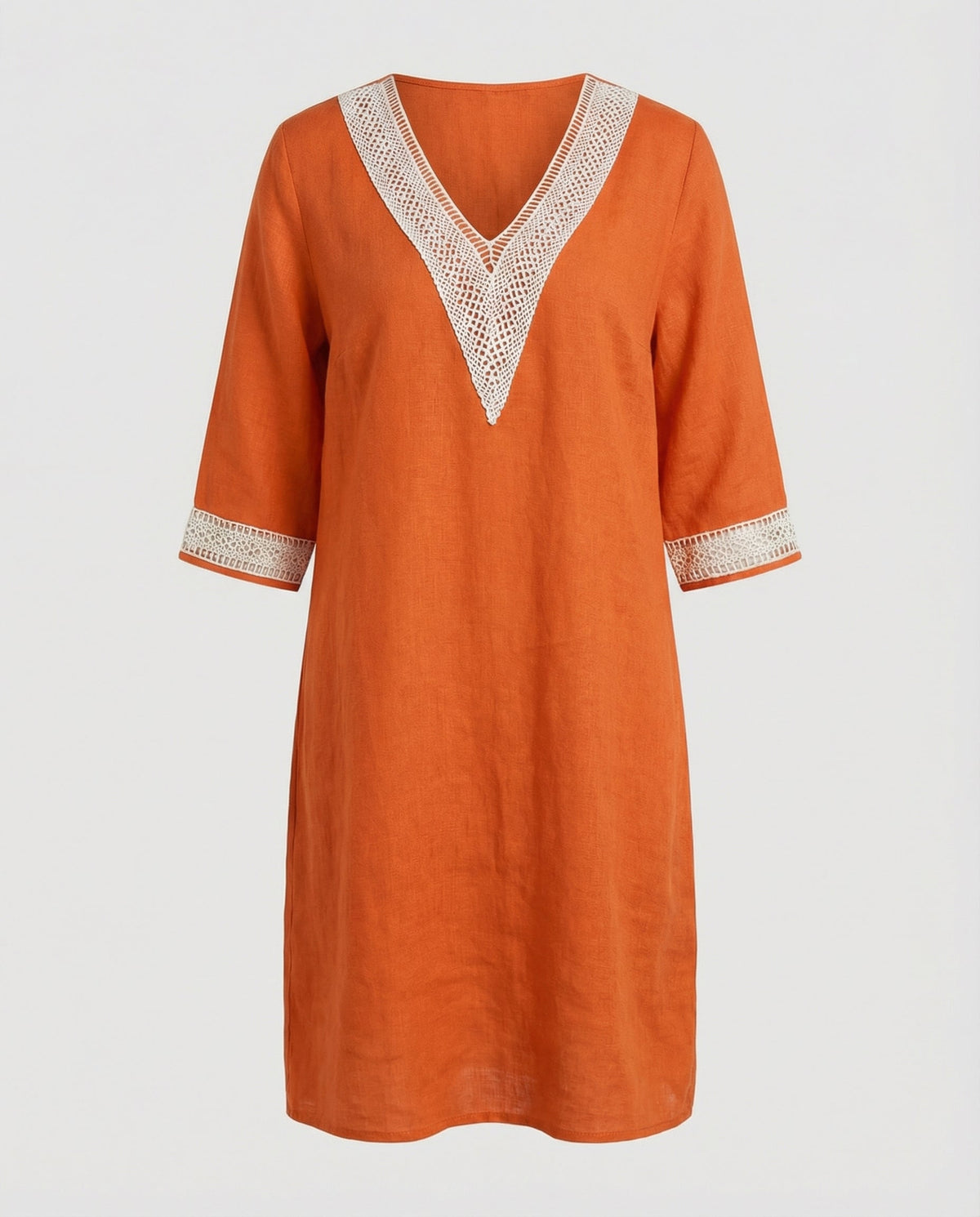 Women's cotton casual dress, breathable everyday style in multiple colors