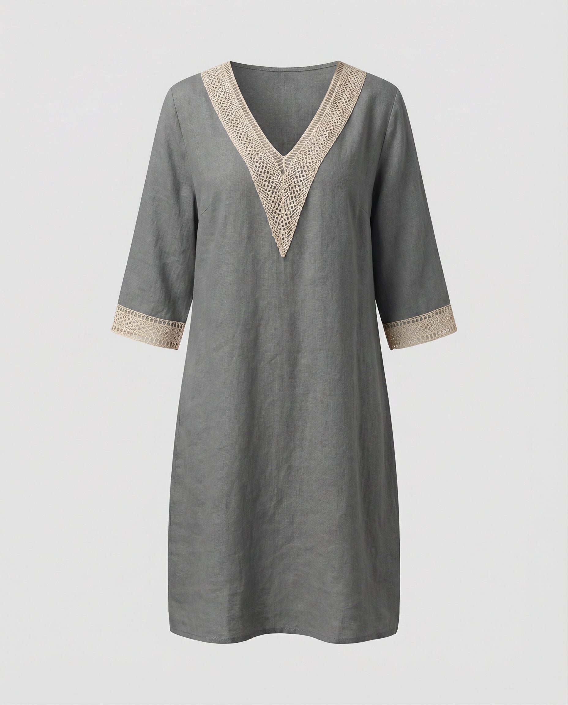 Women's cotton casual dress, breathable everyday style in multiple colors