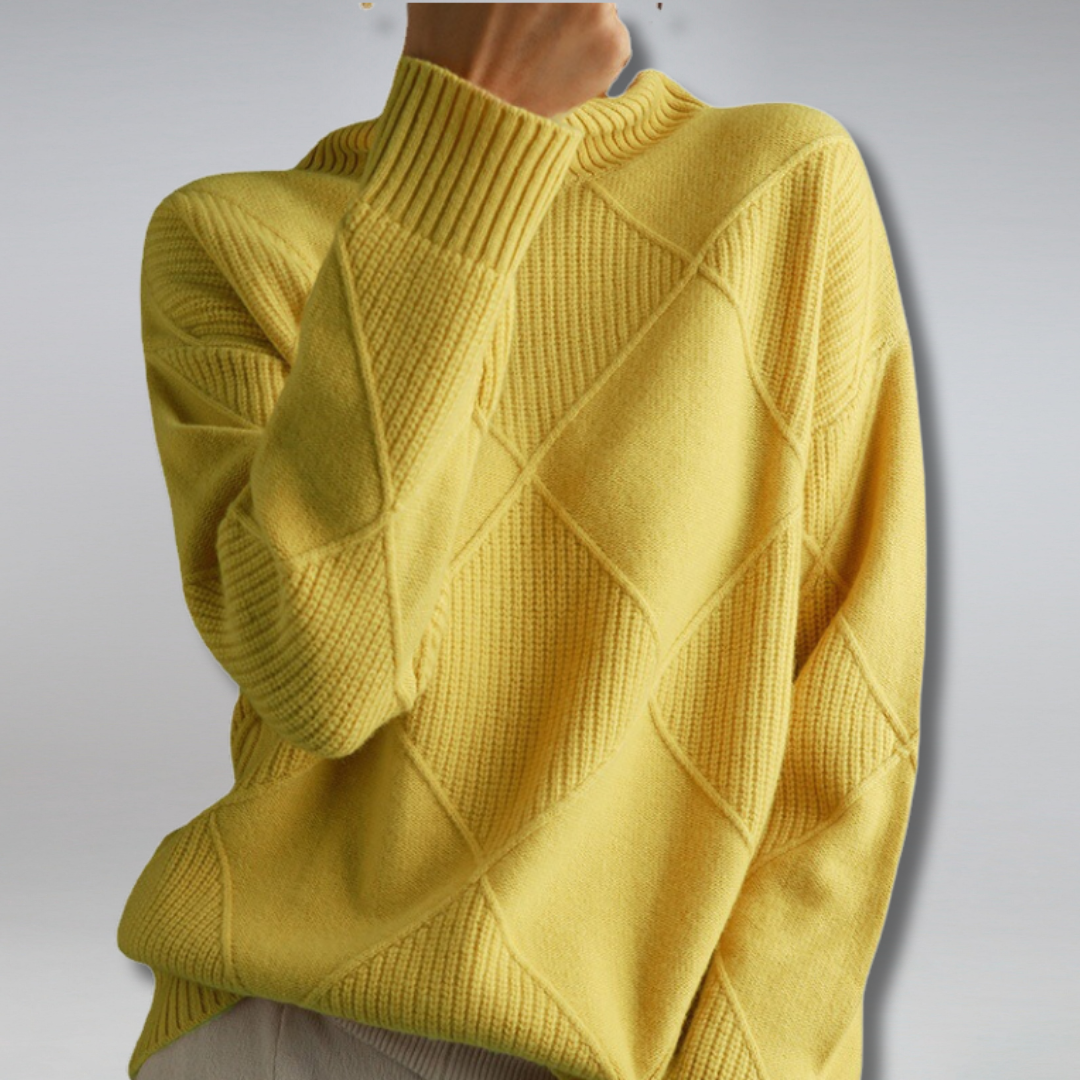 Women's cashmere turtleneck sweater, soft and warm roll neck pullover in multiple colors