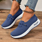 Women cushioned orthopedic slip-on shoes lightweight non-slip sole