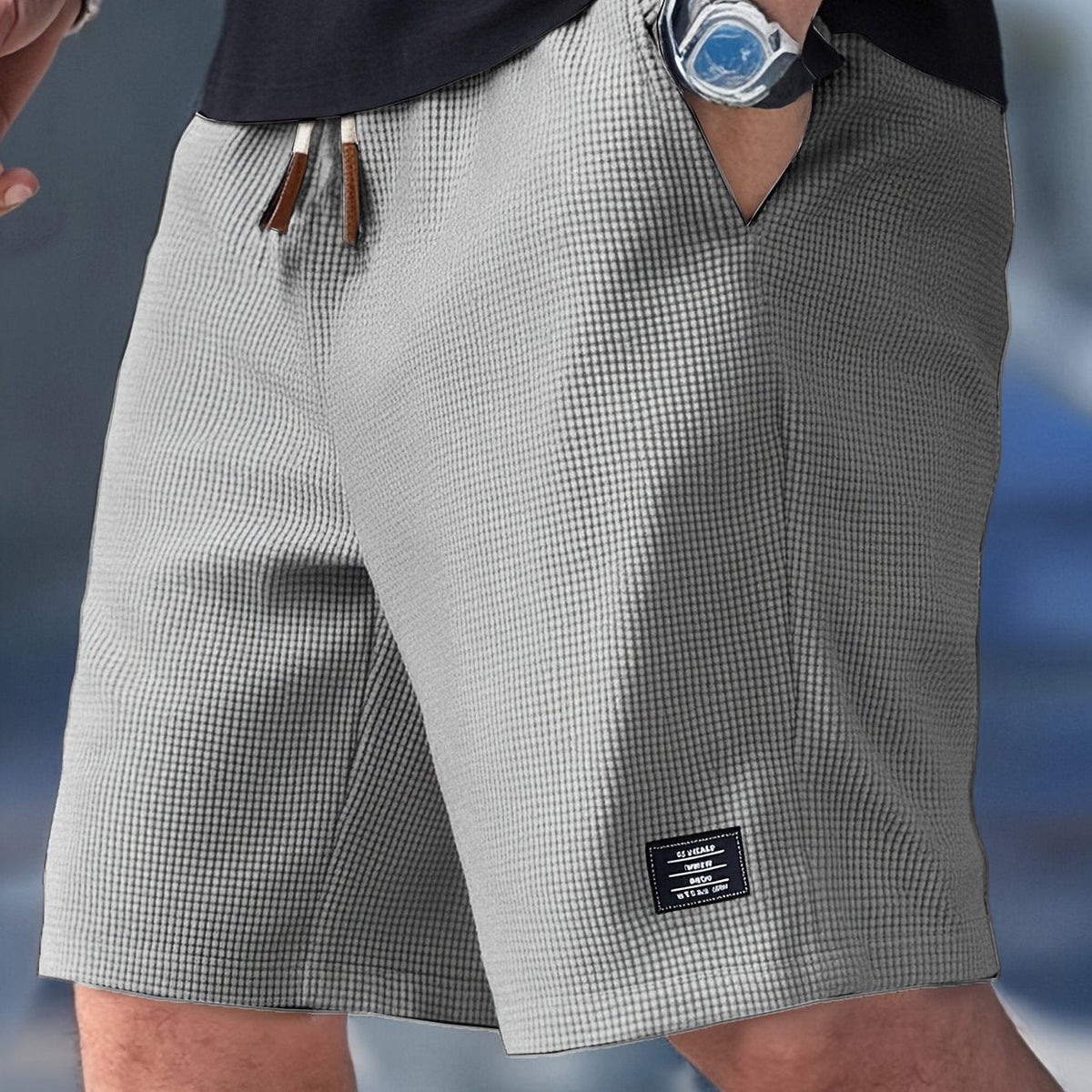 Men's casual shorts regular fit easy wear in multiple colors