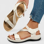 Women arch support sandals podiatrist designed with 3-arch sole