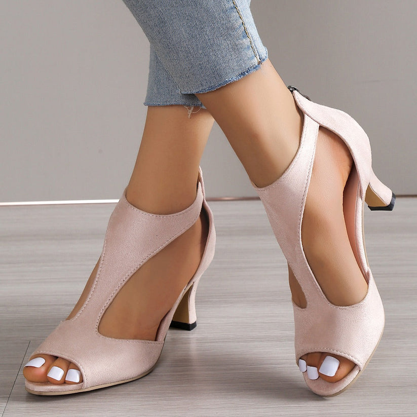Women Heeled Sandals Orthopedic Arch Support Wedge Open Toe Non Slip