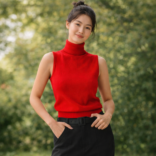 Stylish Women's Turtleneck - Comfortable & Trendy