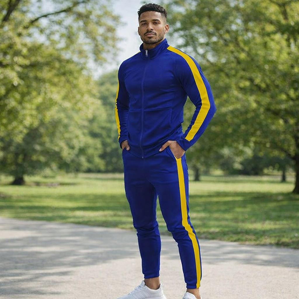 Slim Fit Tracksuit for Men - Stylish and Comfortable