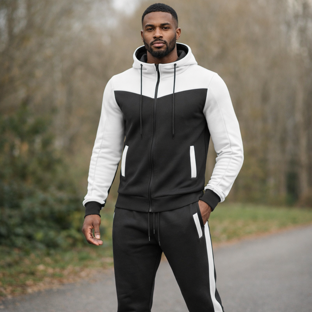 Men's Tracksuit - Stylish Comfort - Sporty Design