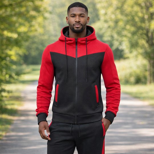 Men's Tracksuit - Stylish Comfort - Sporty Design