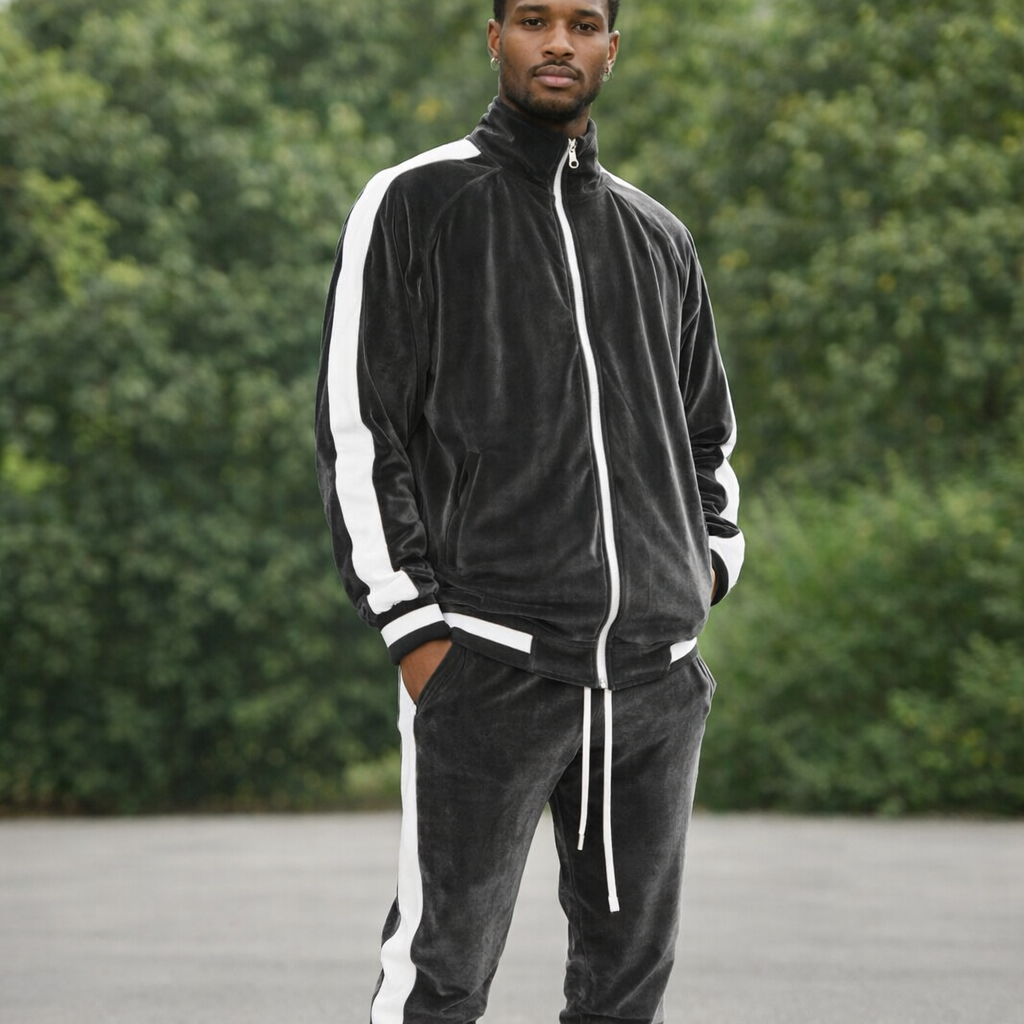 Gray- 3 Pieces left / 2XL / Full Outfit (pants + sweater)